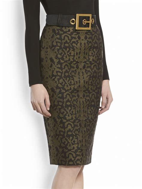 gucci green skirt|Gucci skirt ioffer.